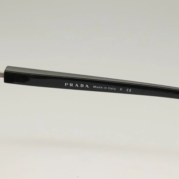 PRADA Sunglasses Plastic Black Auth bs28173